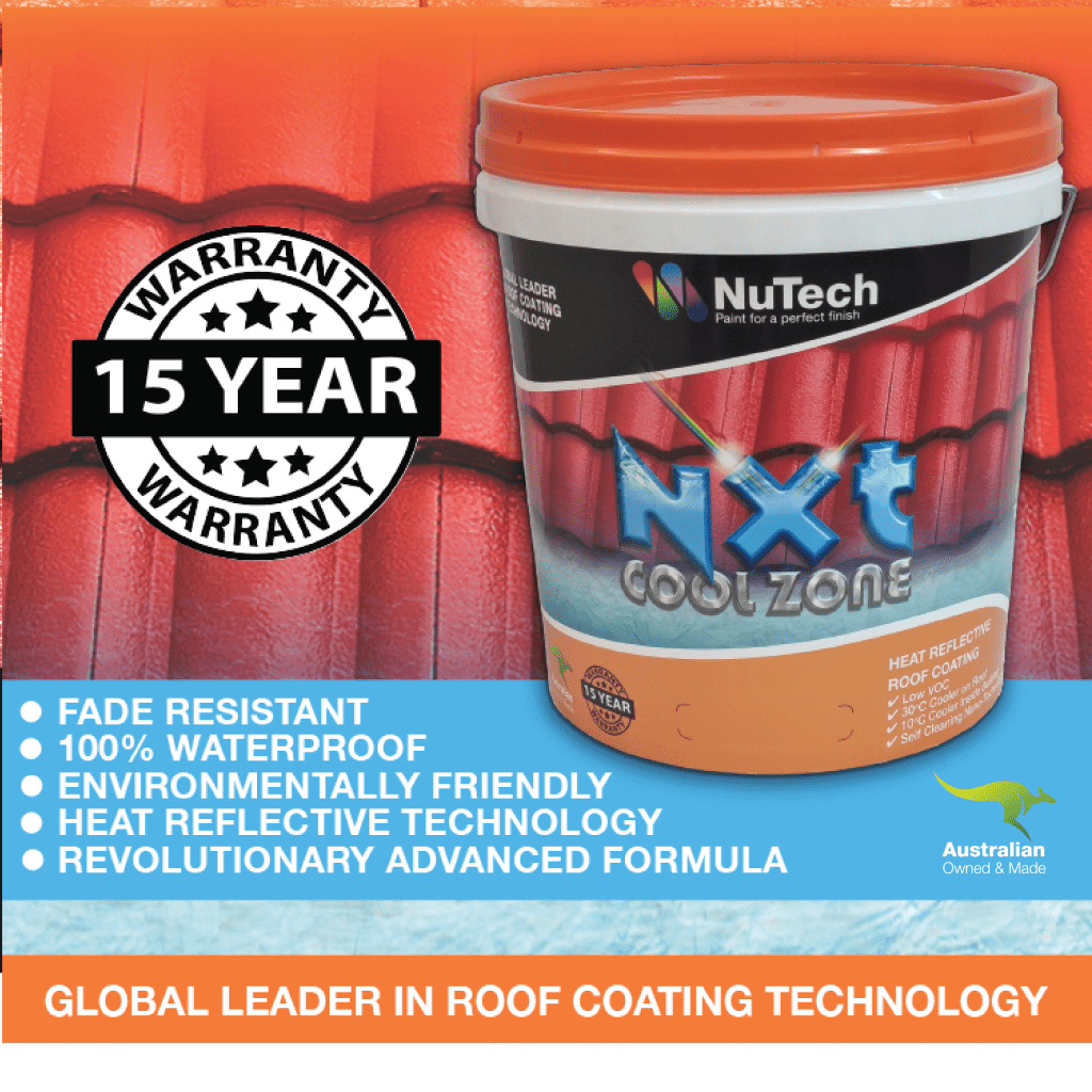 NXT CoolZone, 15 year warranty, NuTech Paint